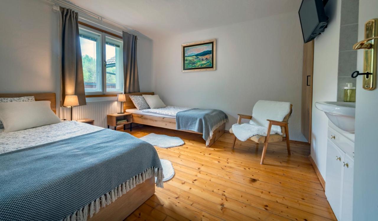 Apartma In Sobe Pr'Objan Bohinj Exteriör bild
